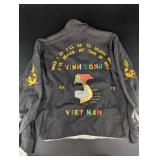 Embroidered Vietnam Souvenir Jacket With Don Name