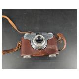 Arette Ia 35mm Film Camera With Isco-Gottingen Consonar Lens & Case