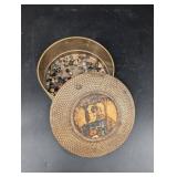 Mixed Lot Decorative Buttons in Tin