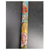 Cloisonne Floral Cane Handle Set in Box (3 Pieces)