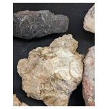 Mixed Mineral Specimen Lot With Storage Box