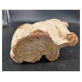 Bulldog Figurine With Collar