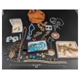Mixed Lot of Vintage Costume Jewelry With Trifari Boxed Pieces