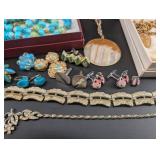 Mixed Lot of Vintage Costume Jewelry With Trifari Boxed Pieces