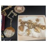 Mixed Lot of Vintage Costume Jewelry With Trifari Boxed Pieces
