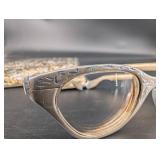 Tura Inc Cat-Eye Eyeglasses With Case