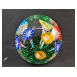 Millefiori Art Glass Paperweight