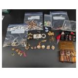 Vintage Costume Jewelry Mixed Lot With Organizers