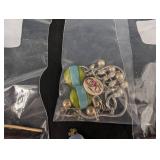 Vintage Costume Jewelry Mixed Lot With Organizers