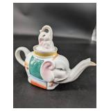 Elephant Shaped Ceramic Teapot