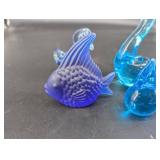 Mantorp Sweden & Kosta Glass Animal Figurines Mixed Lot