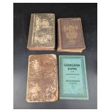 Antique Book Mixed Lot - St. Paul, German Mathematics & Gebrueder Dippe