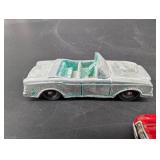 Vintage Made in Japan Toy Car Trio With Tin