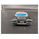 Vintage Japanese Tin Police Highway Patrol Car