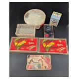 Vintage Election Game, Candy Boxes & Needle Book Mixed Lot