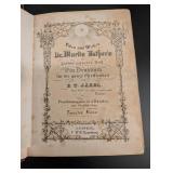 Antique German & English Book Collection (5 Volumes)