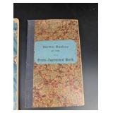 Antique German & English Book Collection (5 Volumes)