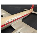 Vintage Seven Seas Metal Airplane HB-IBK
