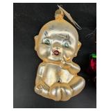 Vintage Christopher Radko Figural Ornaments 56802 (Lot of 2)