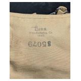Vintage 1942 U.S. Canvas Military Bag