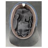 Military Style Blue Wool Cap Size Large
