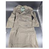 Vintage Military Overcoat Double-Breasted Wool