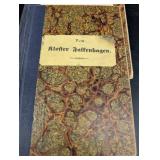 Antique German Book Mixed Lot 6 Volumes