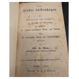 Antique German Book Mixed Lot 6 Volumes