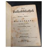 Antique German Book Mixed Lot 6 Volumes