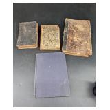 Antique German Books Mixed Lot (Lot of 4)