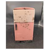 Vintage Toy Refrigerator Playset