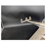 Vintage Metal Airplane Model HBK F-B
