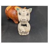Vintage Ceramic Pig Figurines and Banks (Lot of 9)