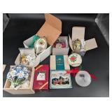 Vintage Christmas Ornament Mixed Lot Kurt Adler, Hallmark & Fancy Feast
