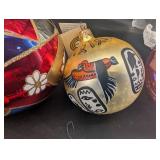 Vintage Christmas Glass Ornaments Mixed Lot (7)