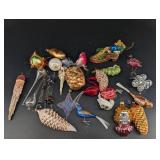 Vintage Christmas Ornament Mixed Lot