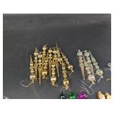 Glass Christmas Ornament Mixed Lot
