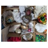 Assorted Christmas Ornaments Mixed Lot