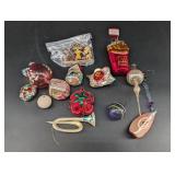 Vintage Christmas Ornament Assortment McDonald's & TBNI Mixed Lot