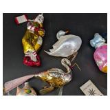 Vintage Christopher Radko Christmas Ornament Mixed Lot