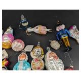 Vintage Christopher Radko Christmas Ornament Mixed Lot