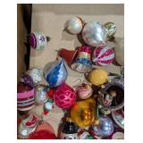 Vintage Christmas Ornament Assortment in Foam Trays