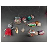Vintage Christmas Ornament Mixed Lot (11)