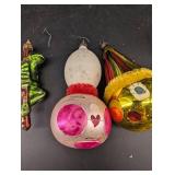 Vintage Christmas Ornaments (Lot of 4)