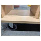 9-Cube Storage Shelf on Casters