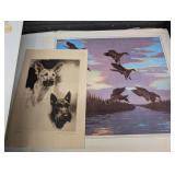 Vintage Signed Earl Moran & Phillip R. Goodwin Print Mixed Lot More Than 30 Prints