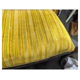 Pair of Curved Armchairs With Upholstered Seats