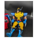 Vintage Marvel Spider-Man & Wolverine Action Figures
