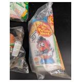 Vintage Burger King Kids Club Toy Lot of 5 CatDog Mr. Potato Head Bugs Life Zita