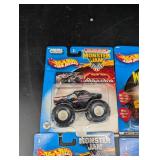 Vintage Hot Wheels Monster Jam 4-Car Set Eradicator, Wolverine, He-Man & American Guardian